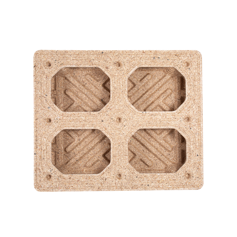 JS-1200*1000*140 Palet de 9 picioare, cu o singură față, cu două etaje