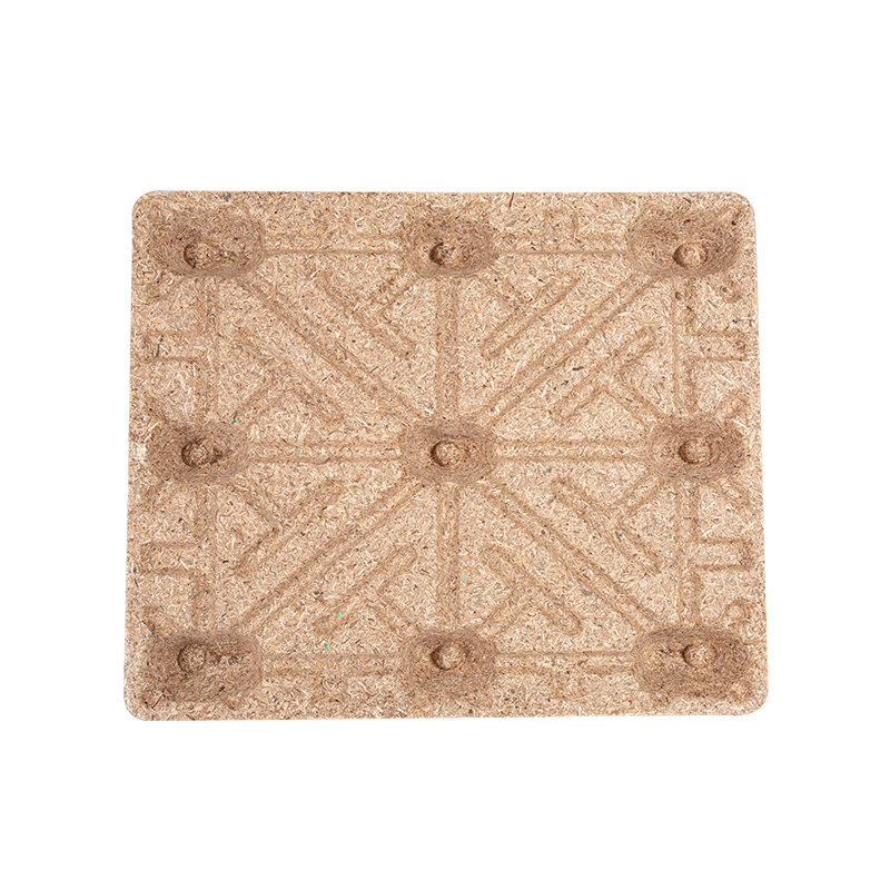 JS-1200*1000*140 Palet de 9 picioare, cu o singură față, cu două etaje