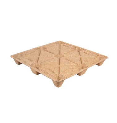 Palet din lemn turnat cu nouă picioare cu o singură față: soluția preferată pentru creșterea eficienței logistice și a stabilității portante